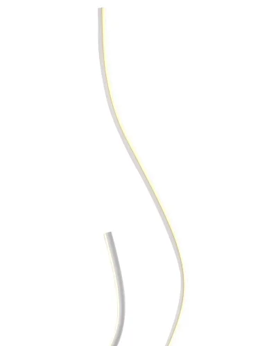 Торшер LED LAMPS 81343/1F Natali Kovaltseva  белый 1 лампа, основание белое в стиле хай-тек
 фото 4